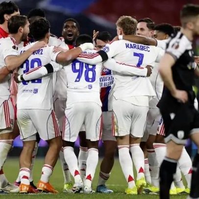 Lyon vence PAOK com Afonso Moreira e fica em primeiro na Liga Europa