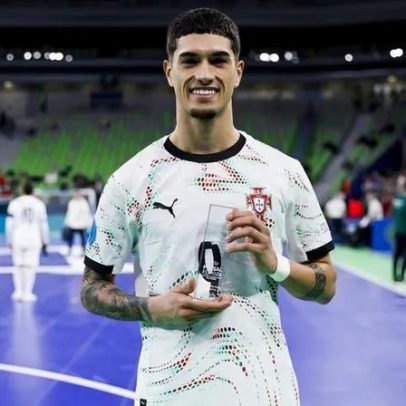 Diogo Santos é goleador no Europeu de futsal e o melhor da seleção