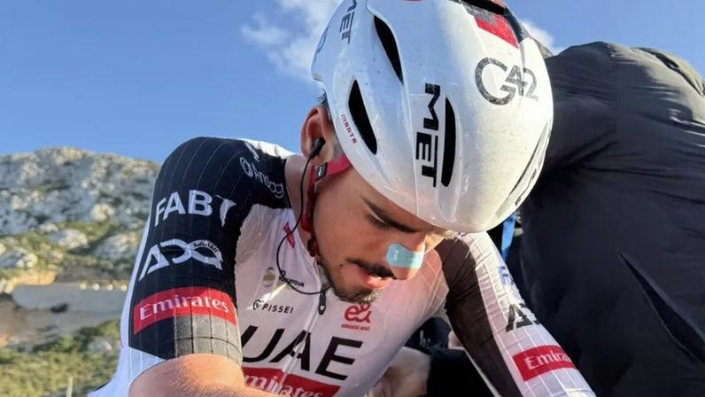 António Morgado chegou exausto