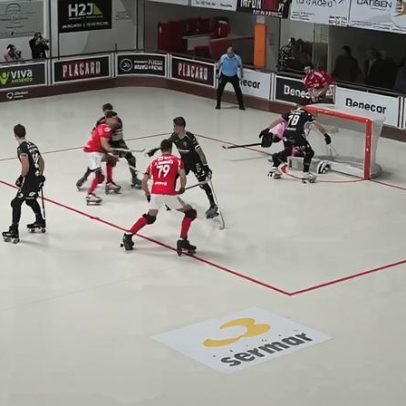 Benfica vence na Aldeia do Hóquei após jogo difícil