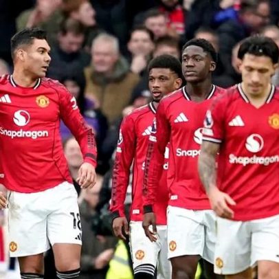 Manchester United em queda entre clubes com maior receita em 2024/25