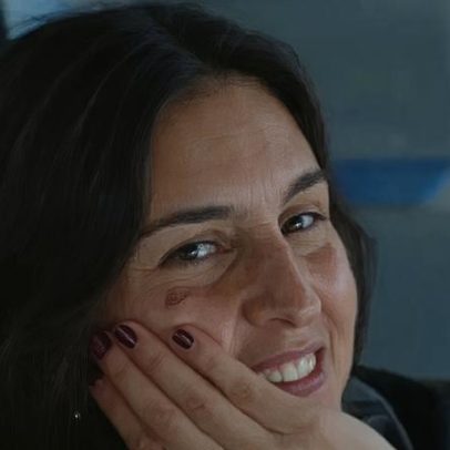 Kika Nazareth apanhada a ver Racing Power-Benfica