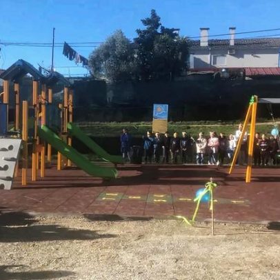Novo parque infantil é inaugurado em Brito