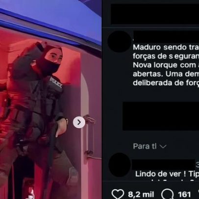 Maduro é transportado numa parada em Nova Iorque