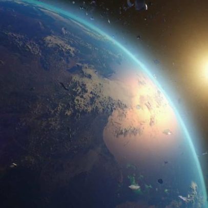Cientistas criam método para rastrear queda de lixo espacial na Terra