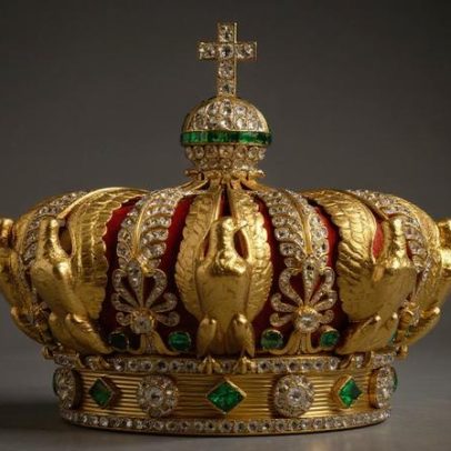 Coroa da imperatriz no Louvre sofreu deformação durante roubo