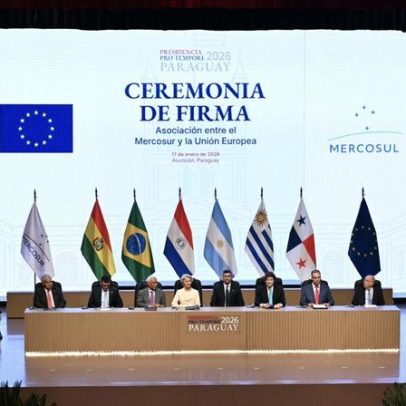 Cerimónia inicia assinatura do histórico acordo UE-Mercosul