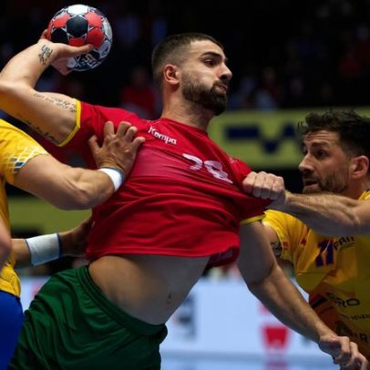 Portugal vence Roménia no arranque do Europeu de andebol com triunfo sólido
