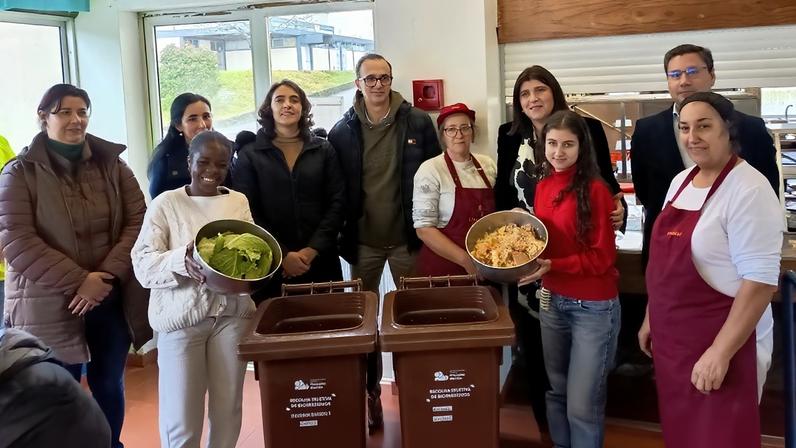 Tábua acolhe projeto piloto de recolha seletiva de bioresíduos alimentares nas escolas