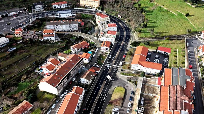 Câmara de Lamego conclui requalificação da Av. Regimento de Infantaria 9
