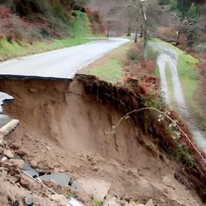 Mau tempo em Cinfães provoca prejuízos superiores a 2 milhões de euros