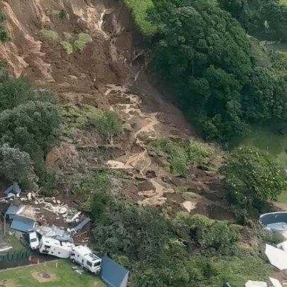 Dois mortos e vários desaparecidos em deslizamento de terras na Nova Zelândia
