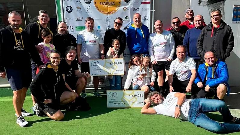 Torneio solidário da Matilha Padel Team apoia crianças em Portimão