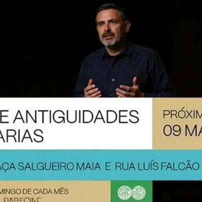 Feira de Antiguidades anima o centro do Entroncamento neste domingo