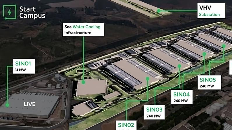 Start Campus avança com segundo edifício do centro de dados de Sines
