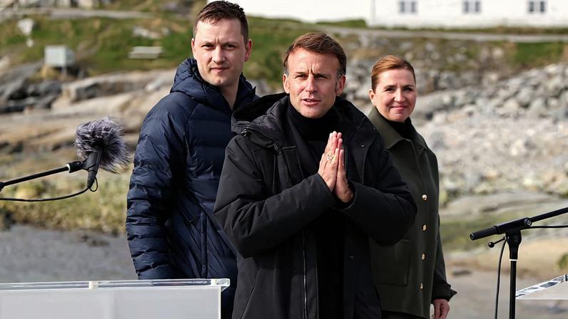 Macron recebe Mette Frederiksen e Jens Frederik Nielsen na quarta-feira