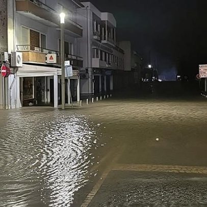 Parte de Alcácer do Sal continua inundada