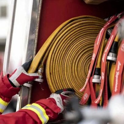 Incêndio destruiu restaurante de praia em Vila do Conde