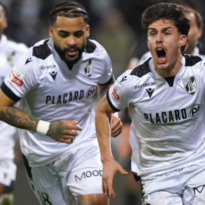 Vitória de Guimarães vence Estrela da Amadora após reviravolta