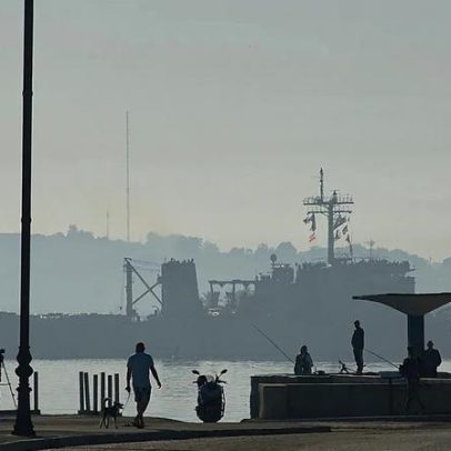 Dois navios de ajuda humanitária vindos do México chegam a Havana