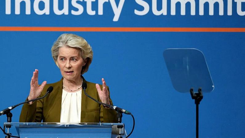Presidente da Comissão Europeia Ursula von der Leyen
