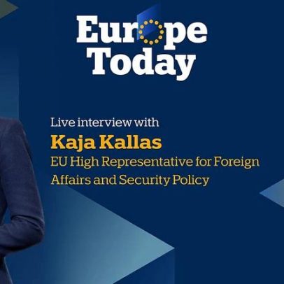 Entrevista exclusiva com a primeira-ministra Kaja Kallas