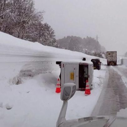 Nevões recorde no Japão deixam 30 mortos e soterram comunidades remotas