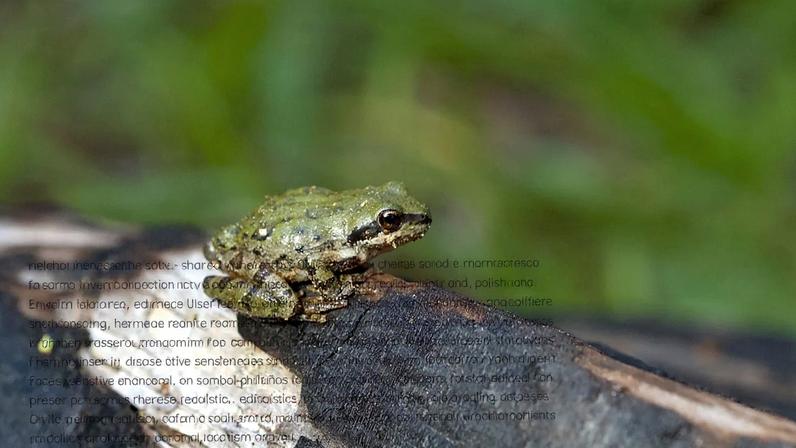 Plano aproximado de macho de rã-arborícola-da-Sierra