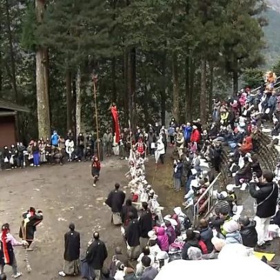 Festival Akiba atrai multidões no Japão apesar do frio