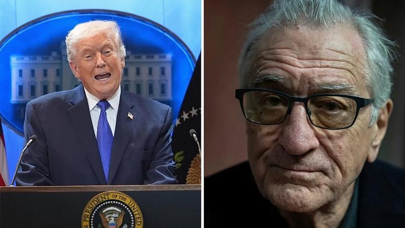 Donald Trump ameaça deportar Robert De Niro