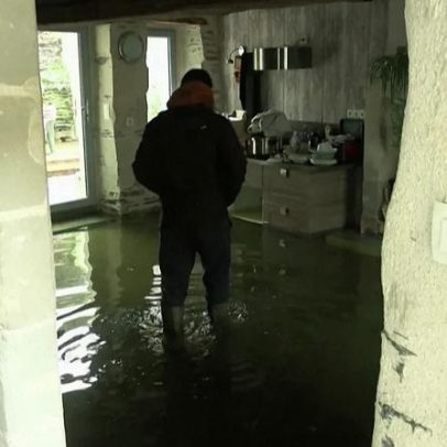 França em alerta por cheias no Loire e tempestade Pedro pode causar novos estragos