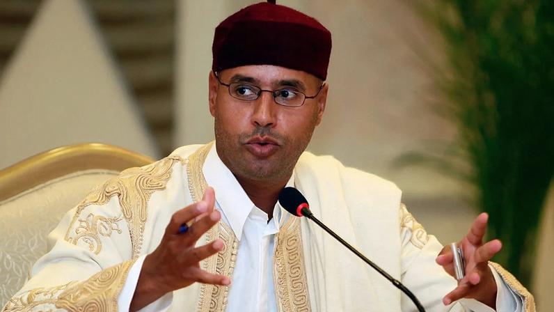 Saif al-Islam Kadhafi em Tripoli, na Líbia, a 12 de agosto de 2010.