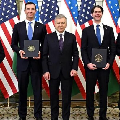 Uzbequistão e EUA criam mecanismo conjunto de investimento em Washington