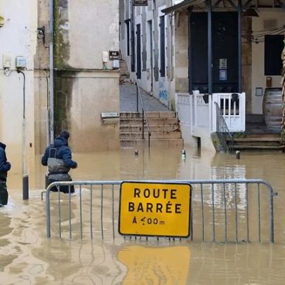 França: quatro departamentos ainda sob alerta de inundações