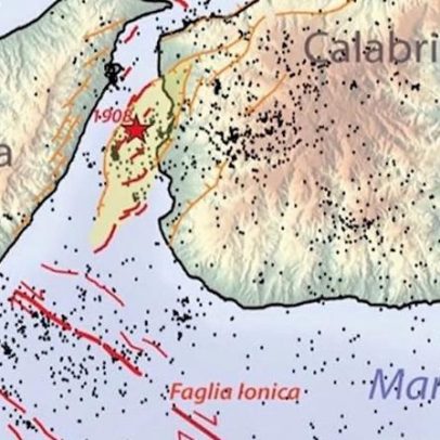 Estreito de Messina: construir ponte sobre falha geológica ativa