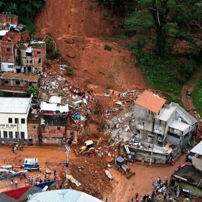Pelo menos 43 desaparecidos após deslizamentos de terra em Minas Gerais