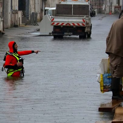 França encerra série de 40 dias de chuva, mas risco de inundações persiste