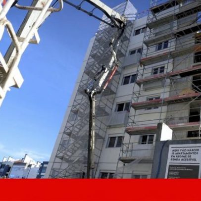 Benfica constrói prédio de renda acessível em cinco meses