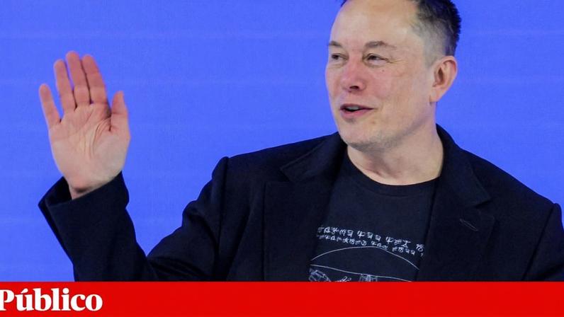 Elon Musk, CEO da rede social X e do *chatbot* de IA Grok