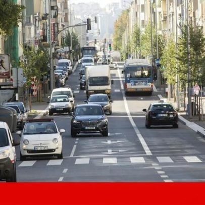 Porto estuda permitir táxis na faixa bus da Avenida Fernão Magalhães