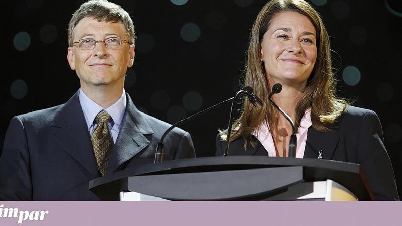 Bill e Melinda Gates fotografados em 2006. Divorciaram-se em 2021