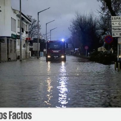Vídeos de tempestades no estrangeiro circulam nas redes, sem ligação a Portugal