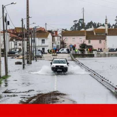 Homem morre em carro submerso em Serpa
