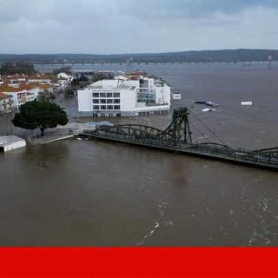 Alcácer submersa em água revela entreajuda e união