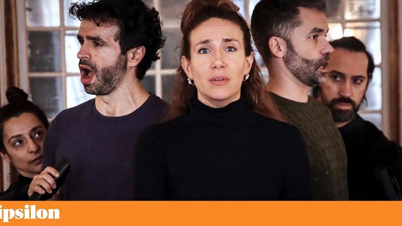 Ensaios de *Tahiti!*, com encenação de Jorge Balça