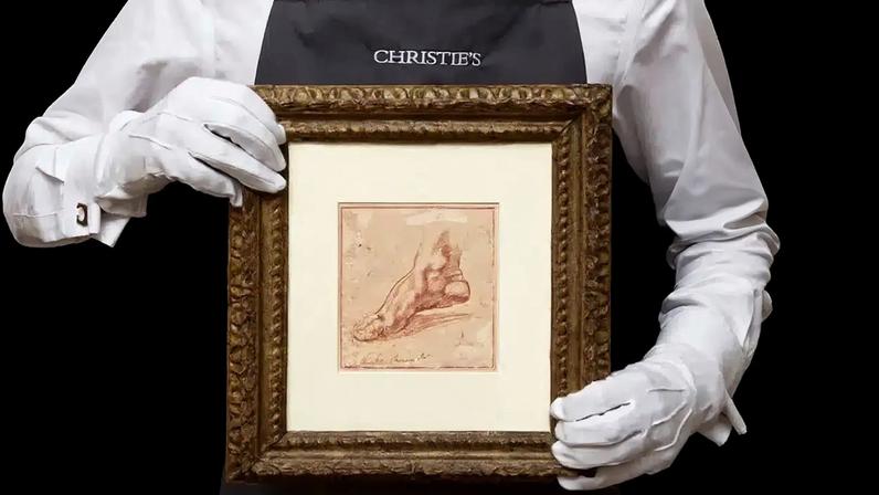 O estudo de Miguel Ângelo para a Capela Sistina que estabeleceu o recorde para um desenho do artista vendido em leilão