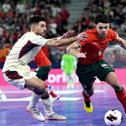 Portugal perde com Espanha e falha conquista do tri europeu de futsal