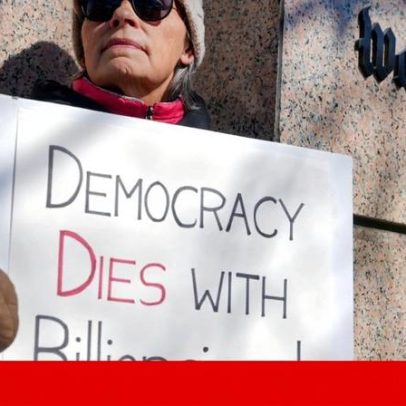 Administrador do Washington Post deixa o jornal após despedimentos em massa