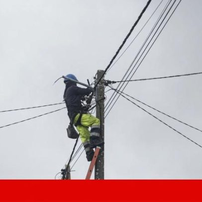 76 mil clientes da E-Redes sem energia às 8h de domingo
