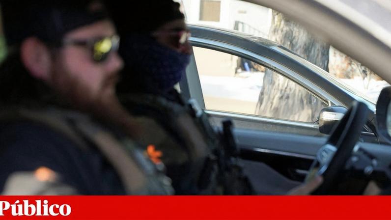 Agentes do ICE em acção nos EUA